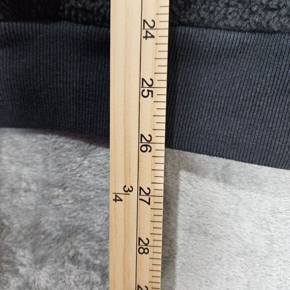 Champion Jacket Mens M Black Heritage Sherpa C Logo Varsity Preppy Zip Up NEW - Picture 11 of 11